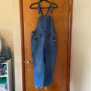 Universal thread denim overalls